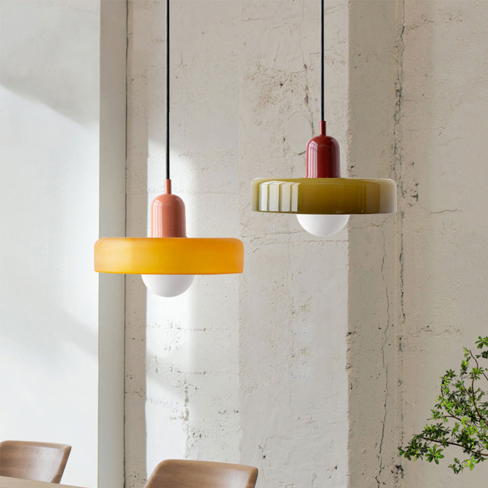 Bauhaus Glass Pendant Lamp