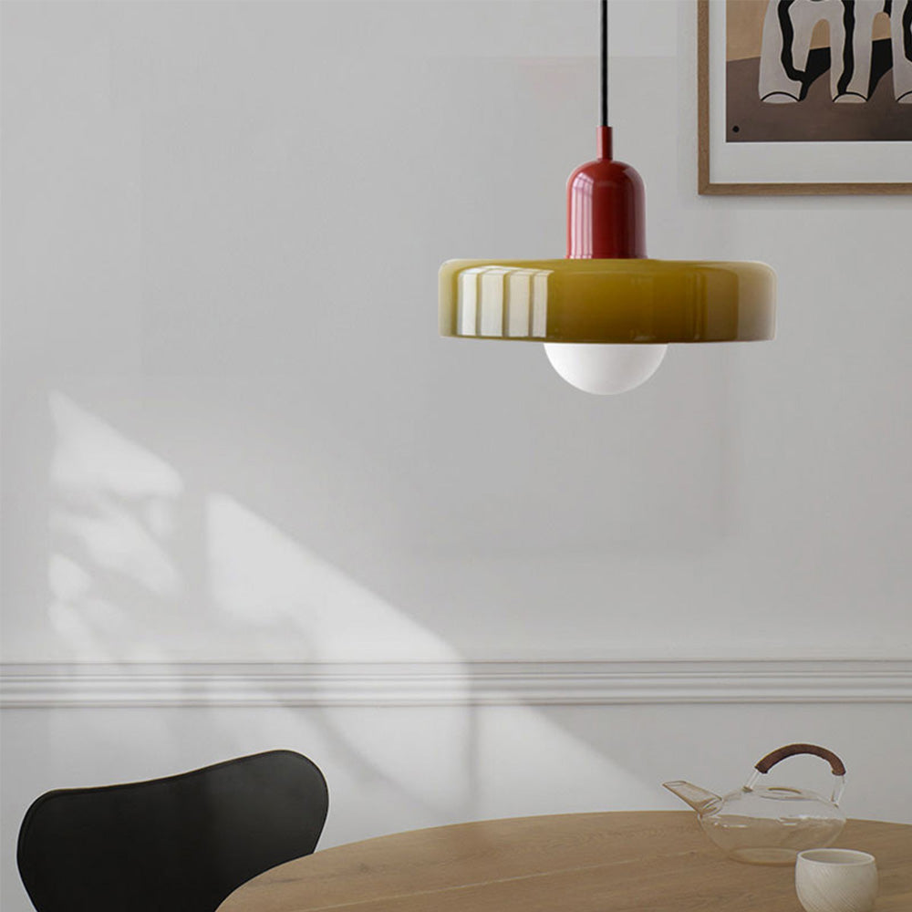 Bauhaus Glass Pendant Lamp