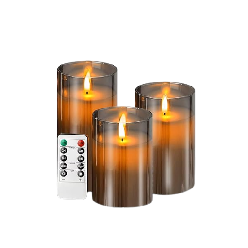 LED Candle Set with Remote Control