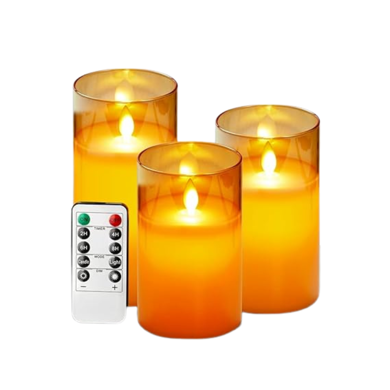 LED Candle Set with Remote Control