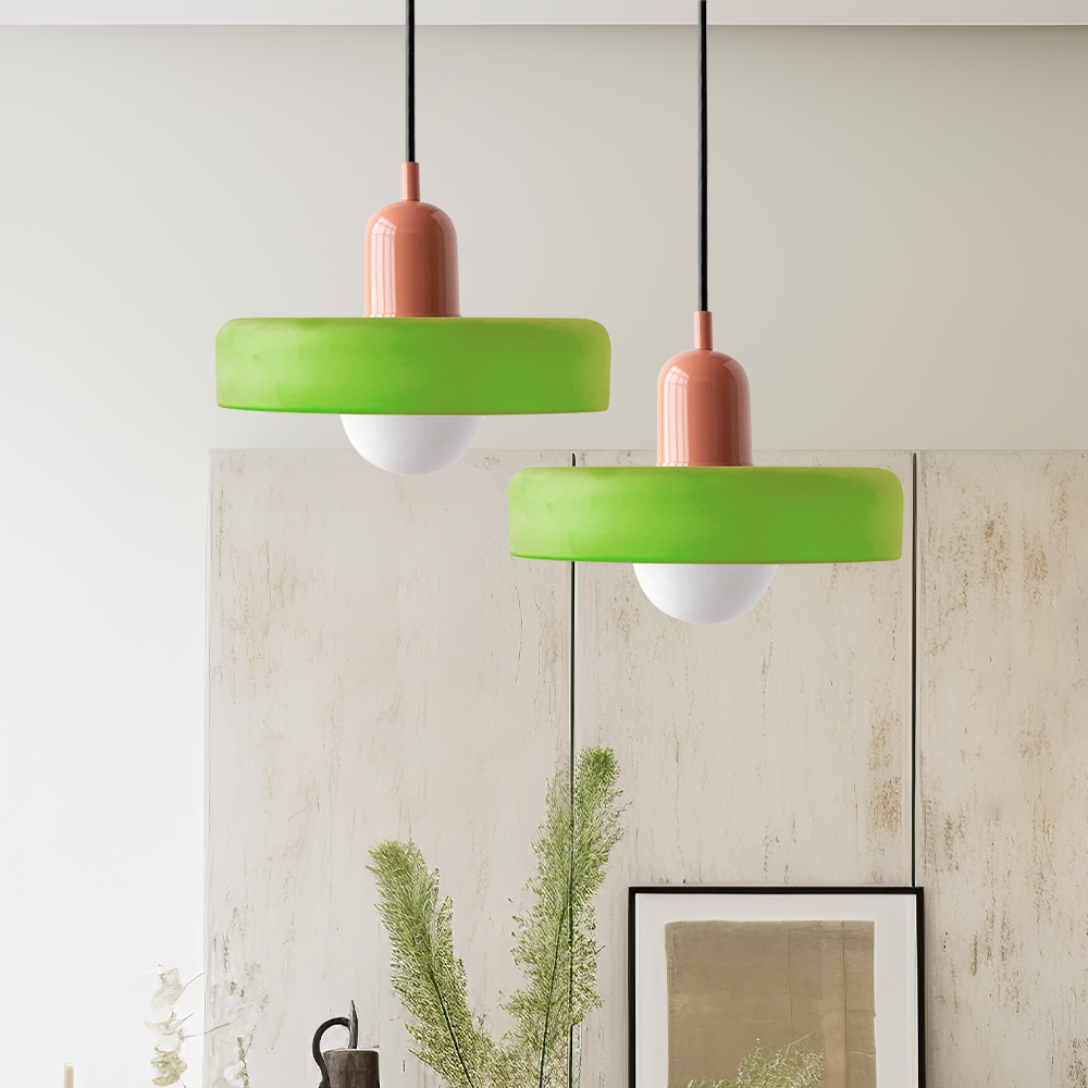 Bauhaus Glass Pendant Lamp