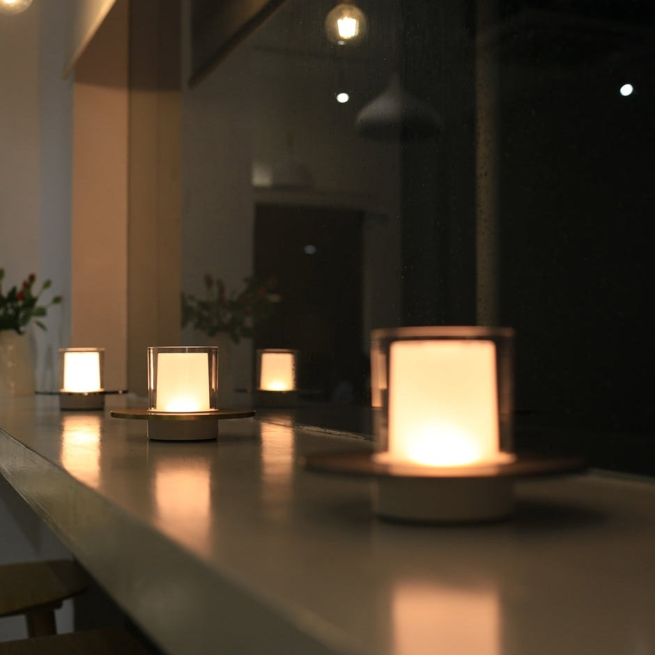 LumaGlow Gesture-Control Candle Lamp