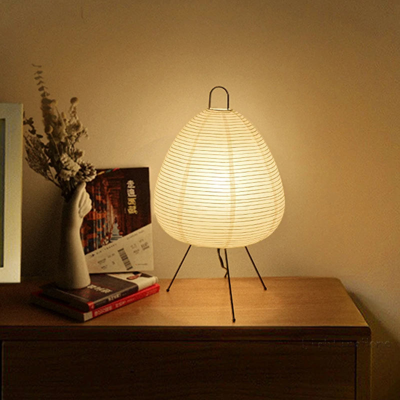 Japanese rice paper lamp
