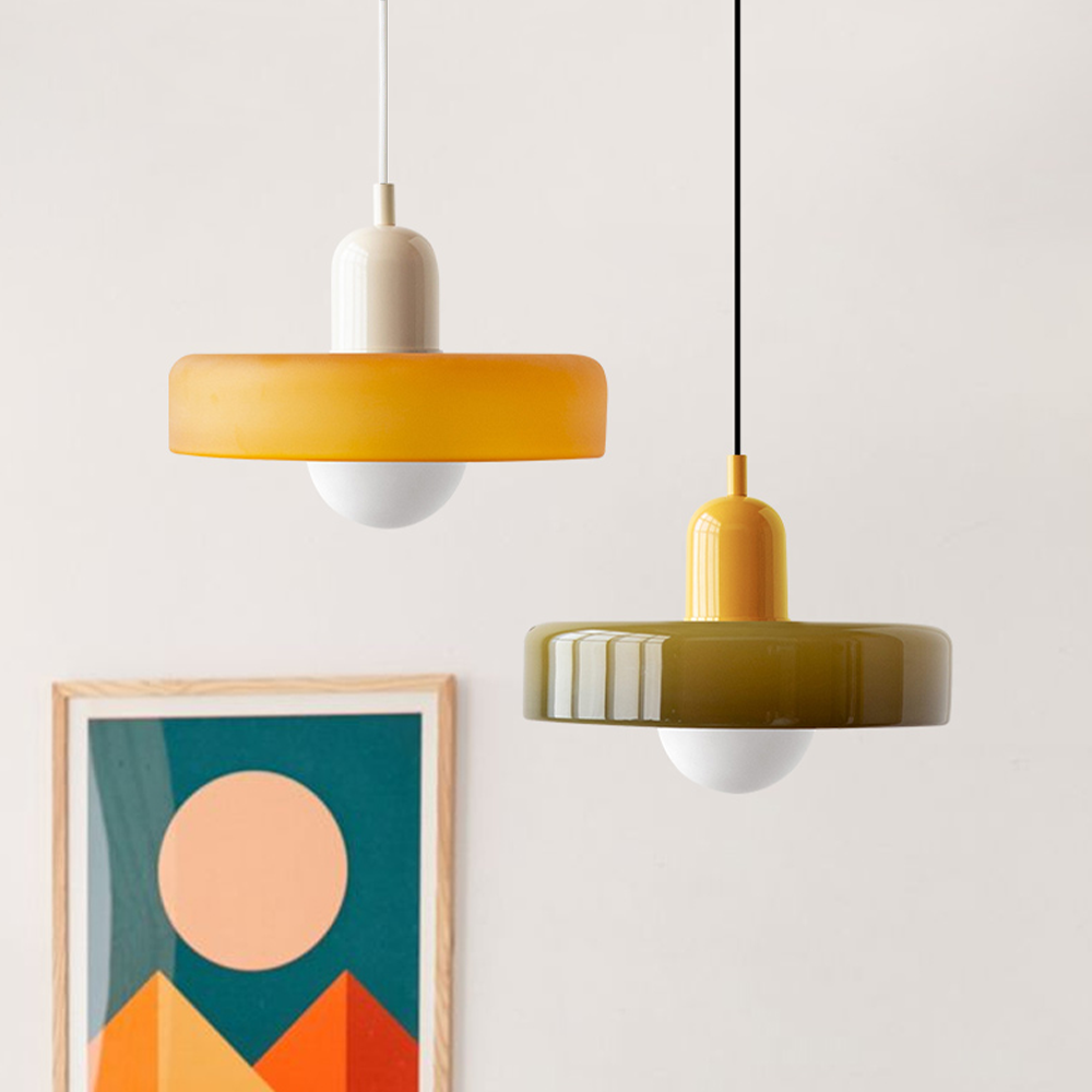 Bauhaus Glass Pendant Lamp