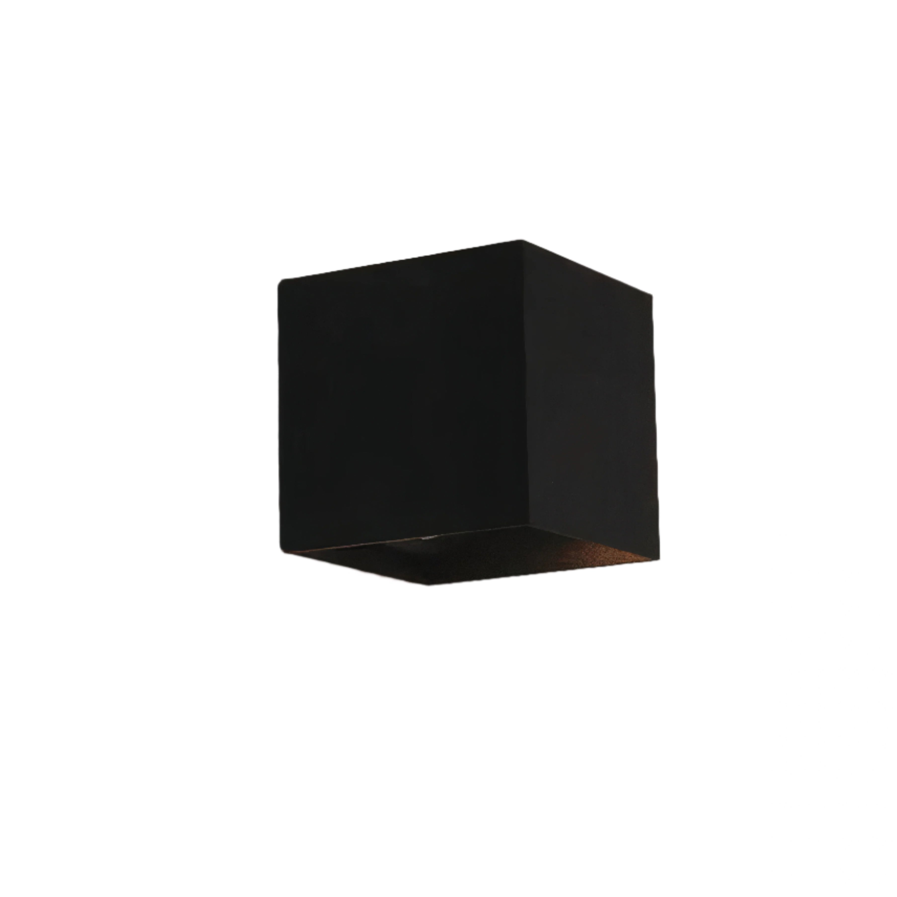 Wireless square wall lamp