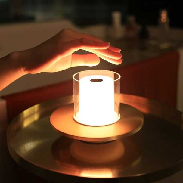LumaGlow Gesture-Control Candle Lamp