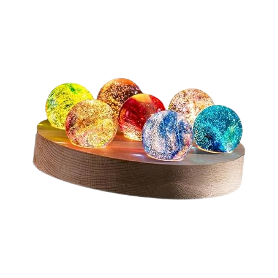 Glowlix Crystal Galaxy Balls
