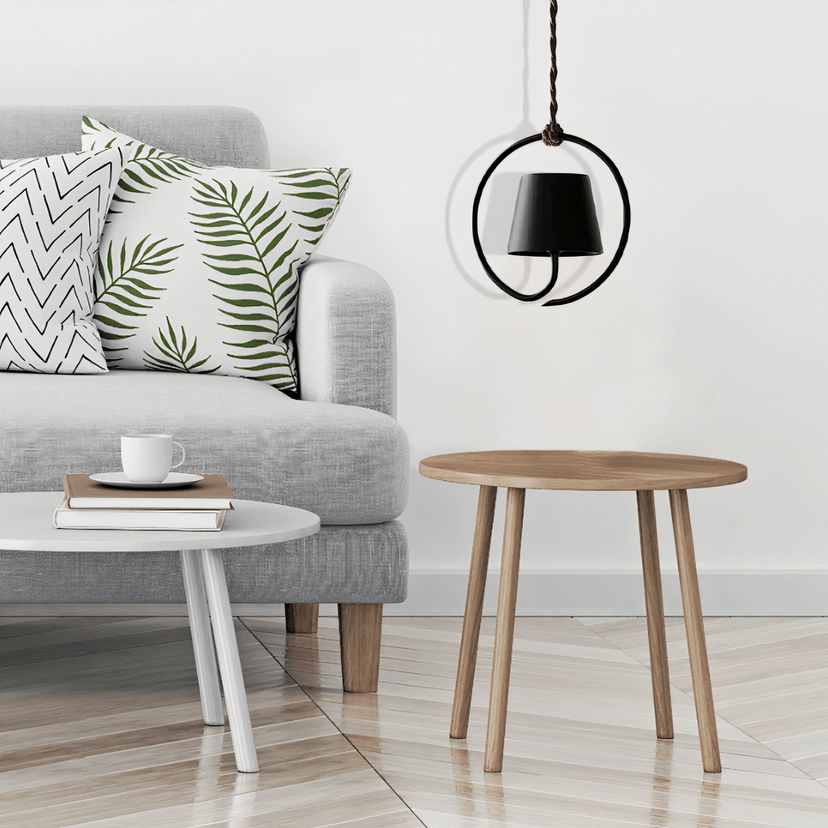 Round LED Pendant Light