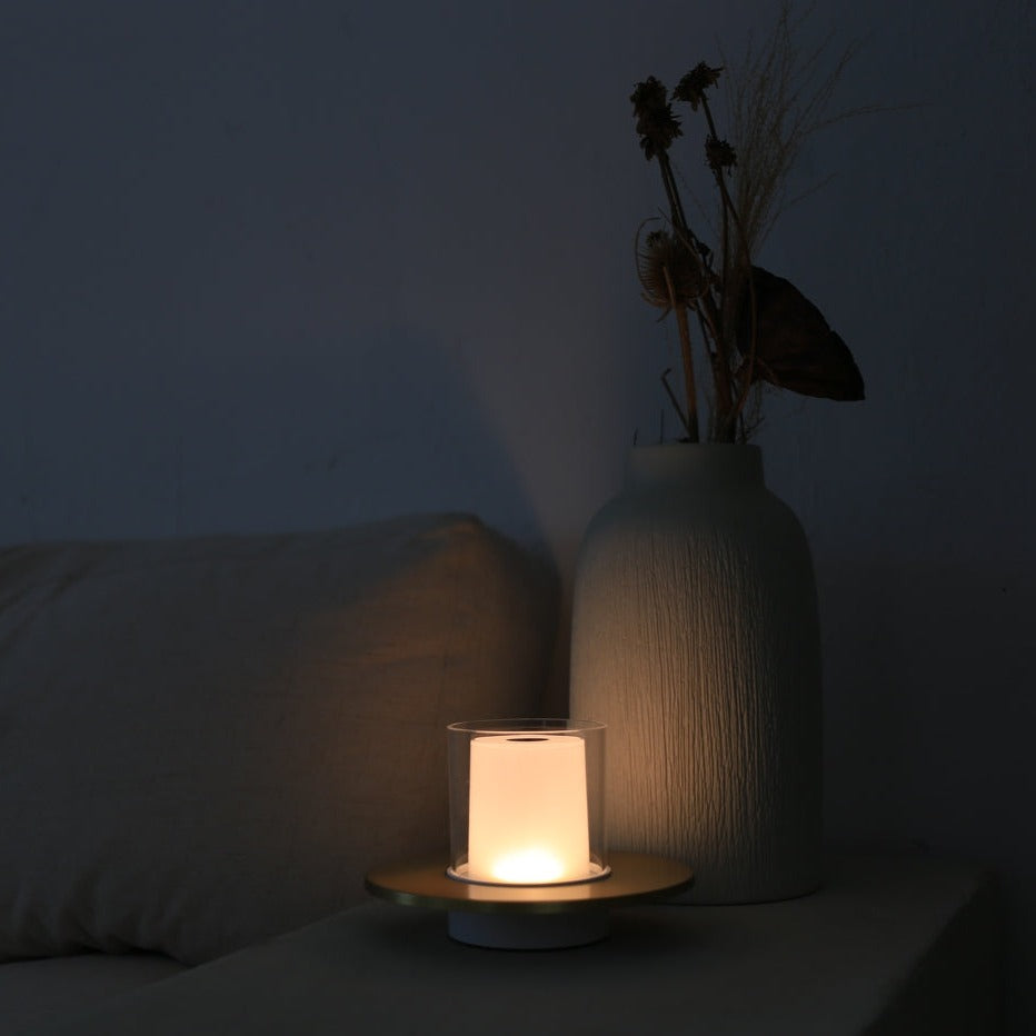 LumaGlow Gesture-Control Candle Lamp