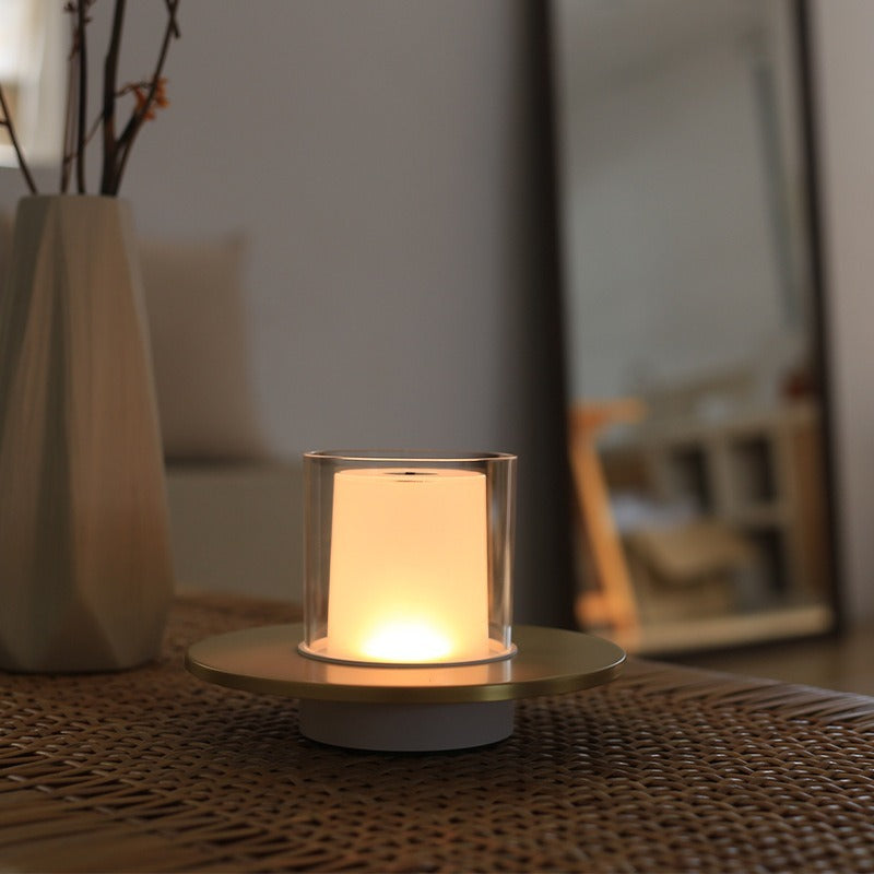 LumaGlow Gesture-Control Candle Lamp