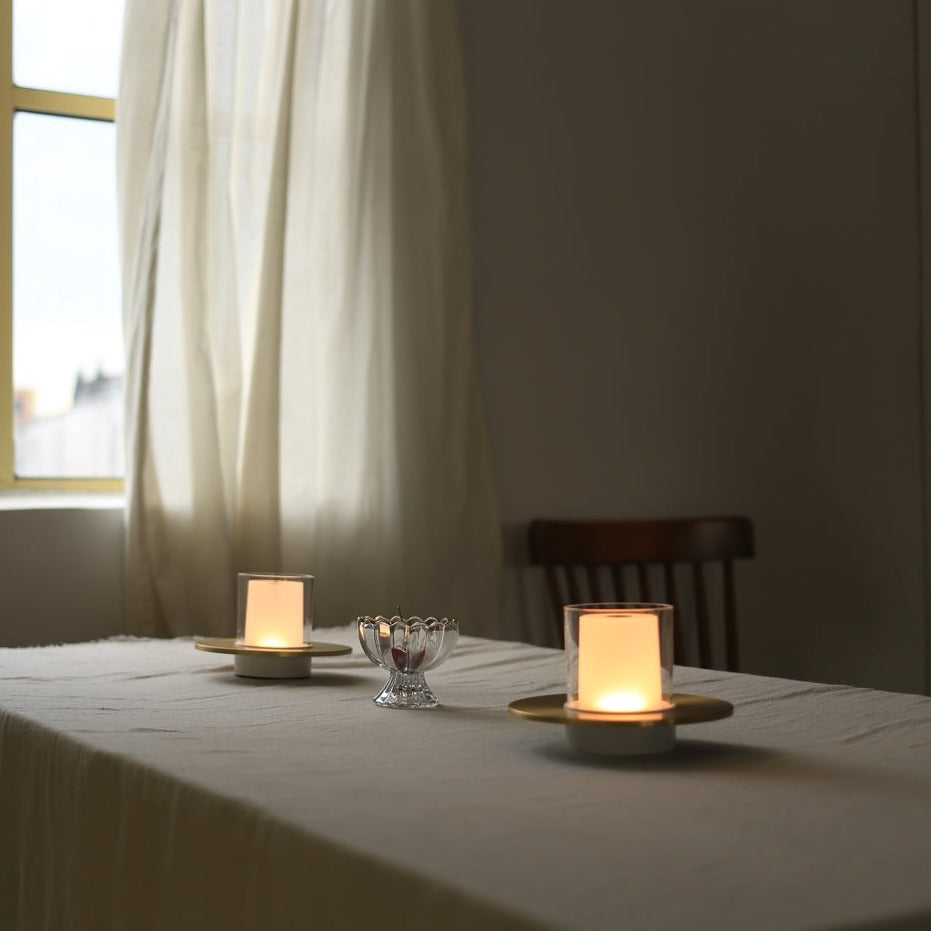 LumaGlow Gesture-Control Candle Lamp