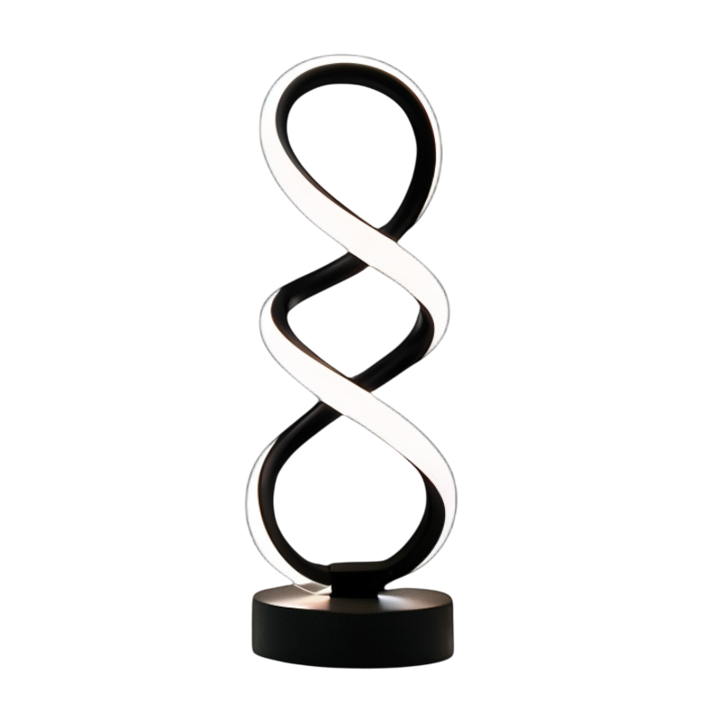 Spiral LED Table Lamp