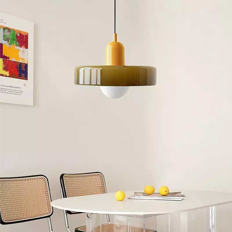 Bauhaus Glass Pendant Lamp