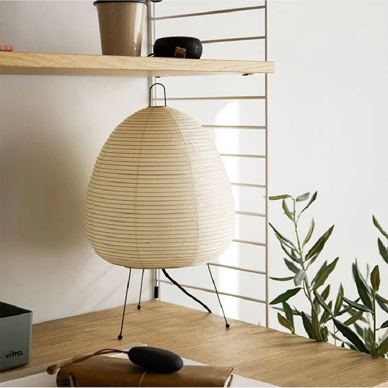 Japanese rice paper lamp