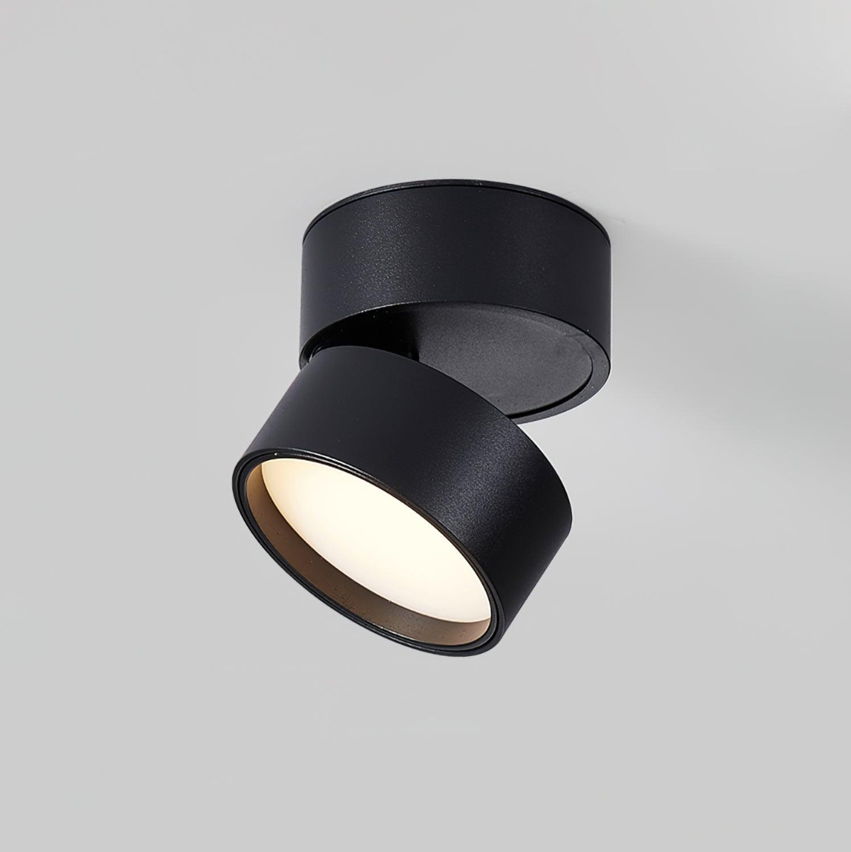 Adjustable minimalist ceiling light