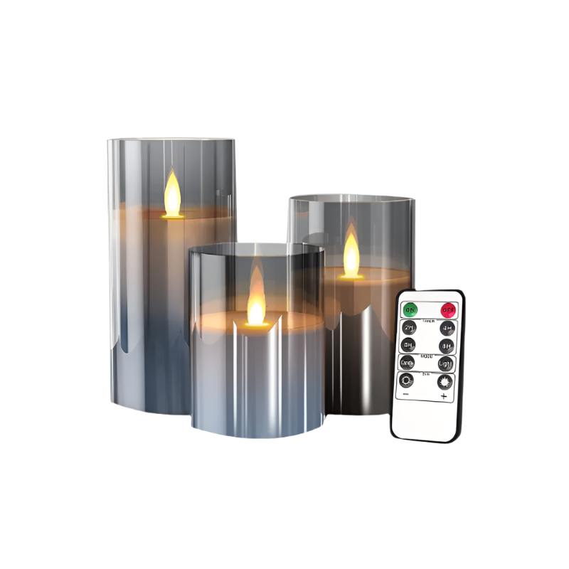 LED Candle Set with Remote Control
