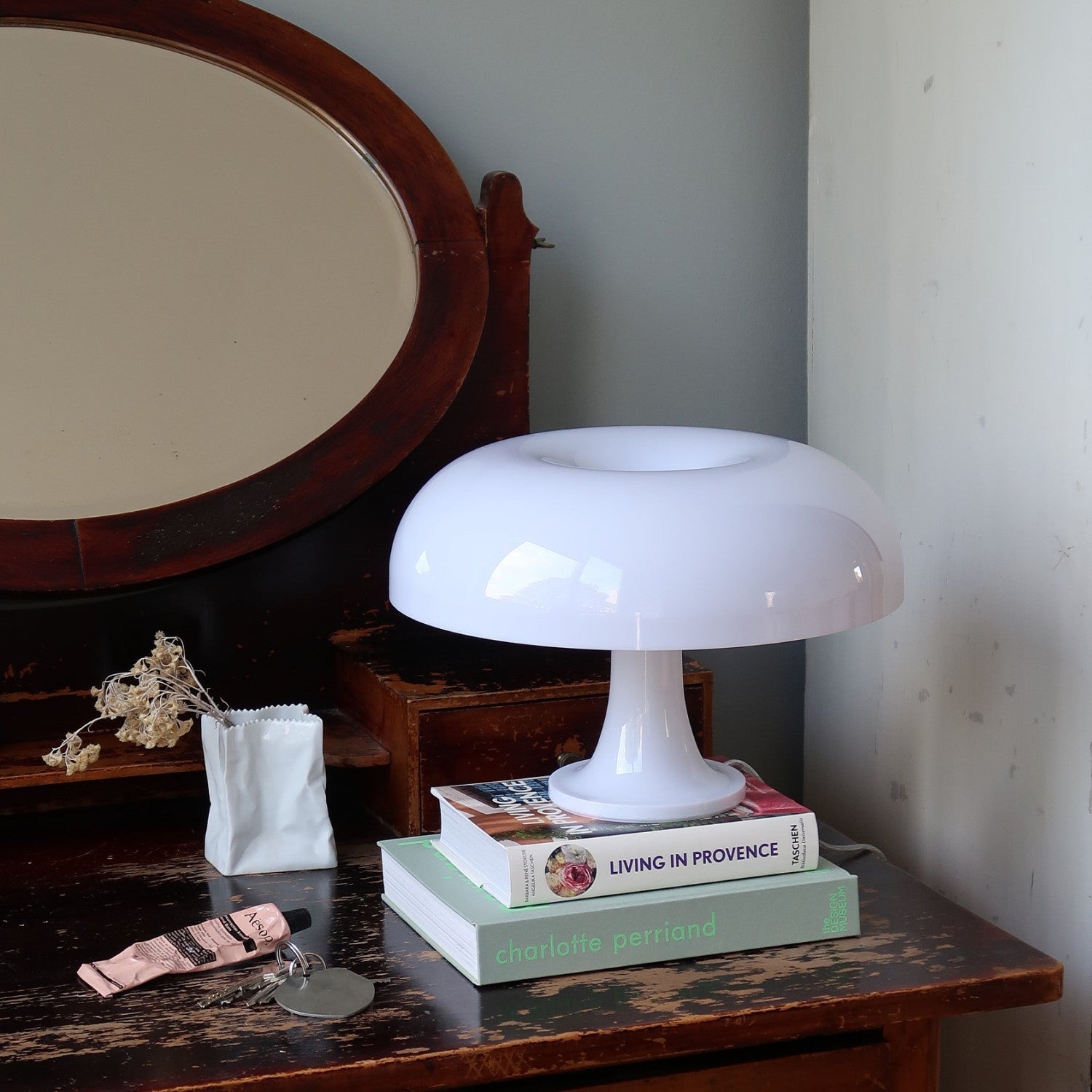 Retro Mushroom Lamp