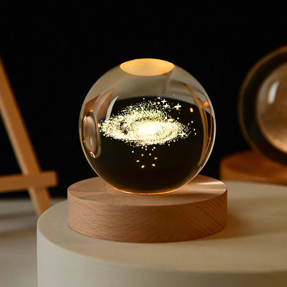 Crystal Clear Solar System Globe