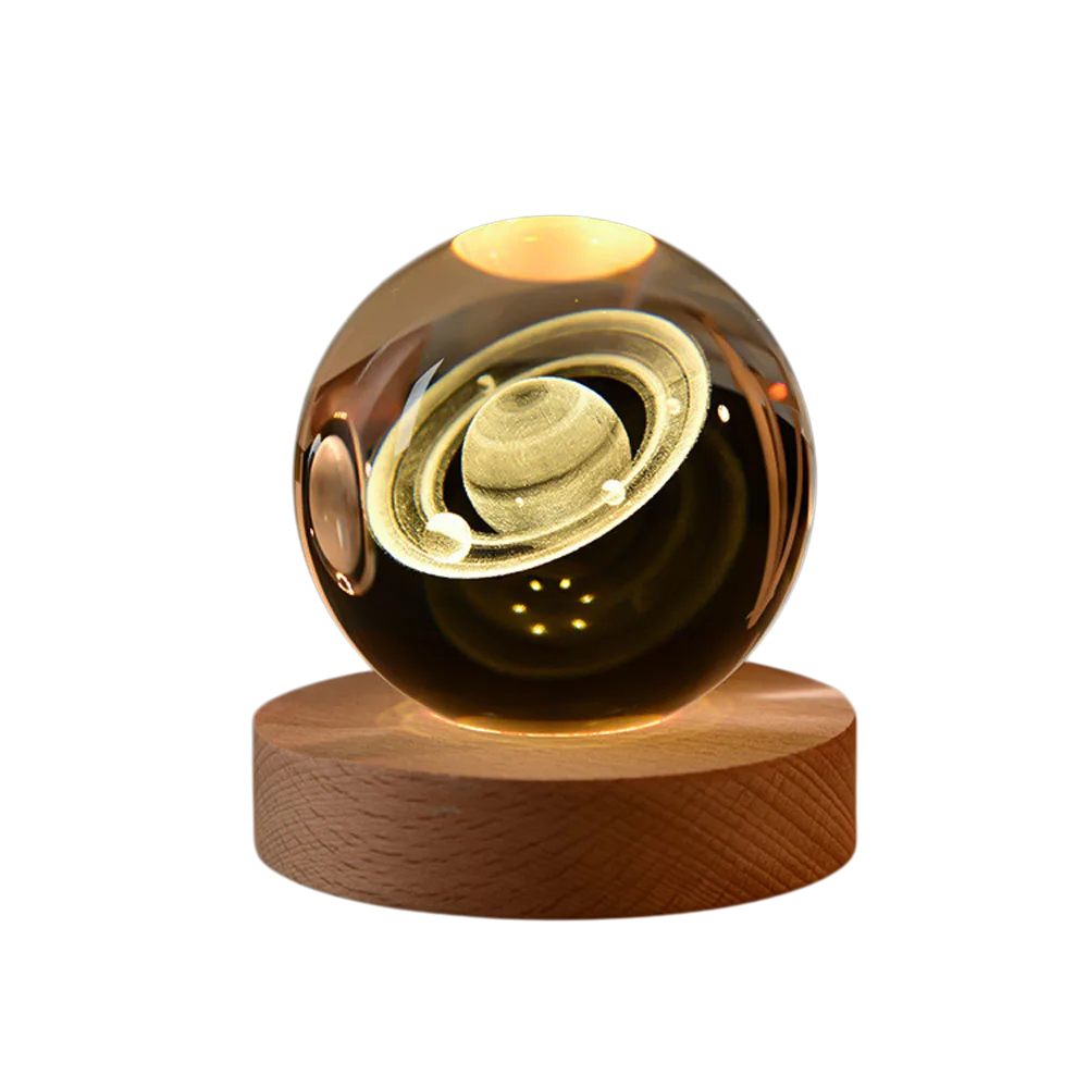 Crystal Clear Solar System Globe