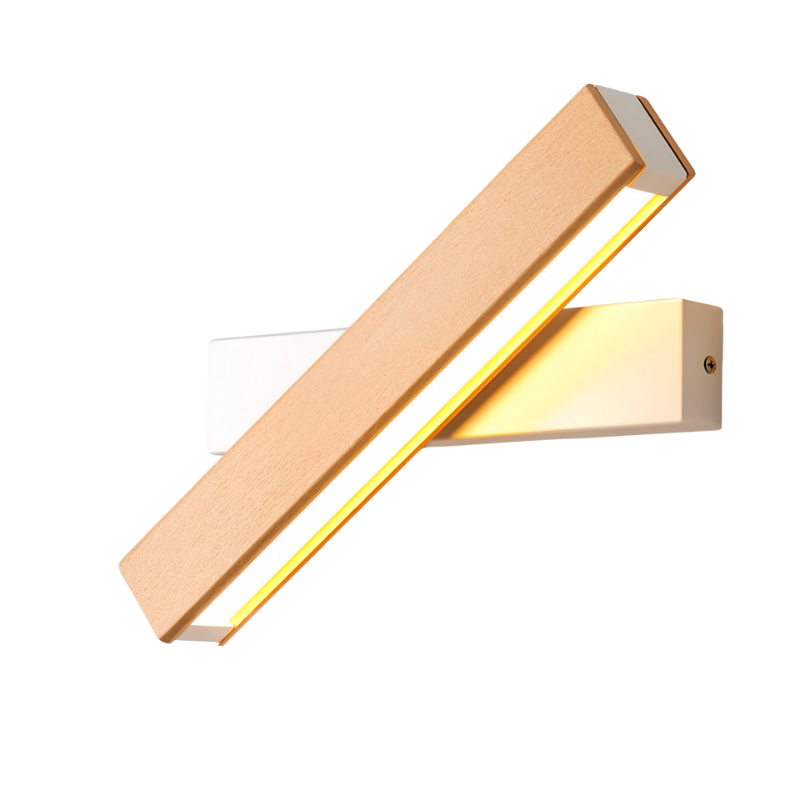 Modern LED Wooden Handle Lamp