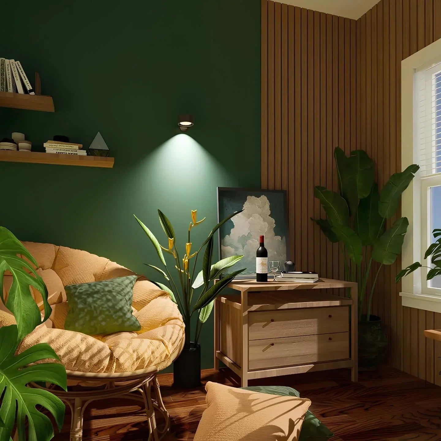 Wireless Rechargeable 360° Wall Lamp