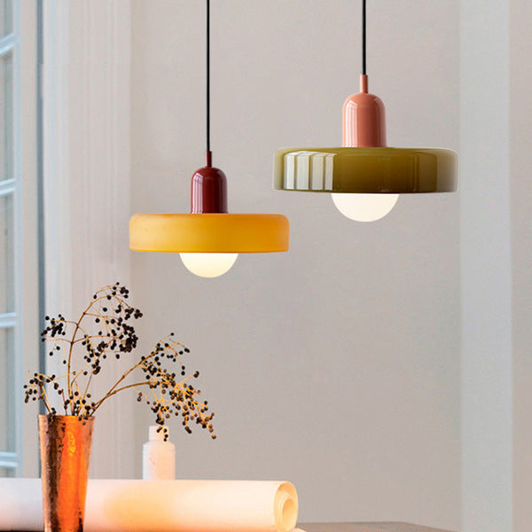 Bauhaus Glass Pendant Lamp