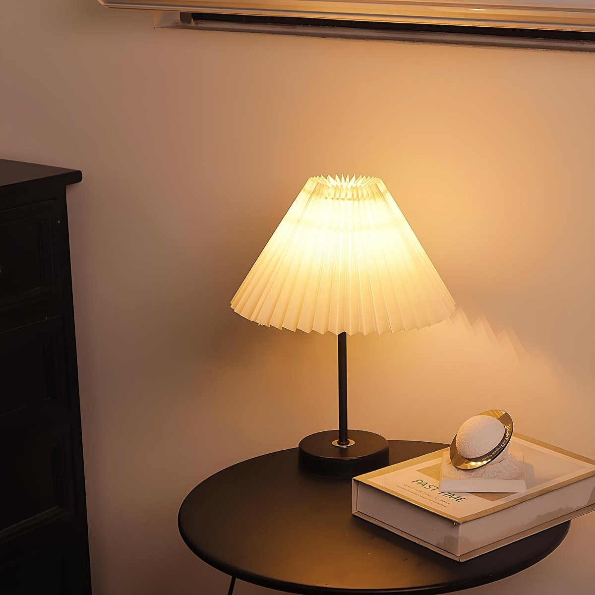 Aethera Pleated Fabric Table Lamp