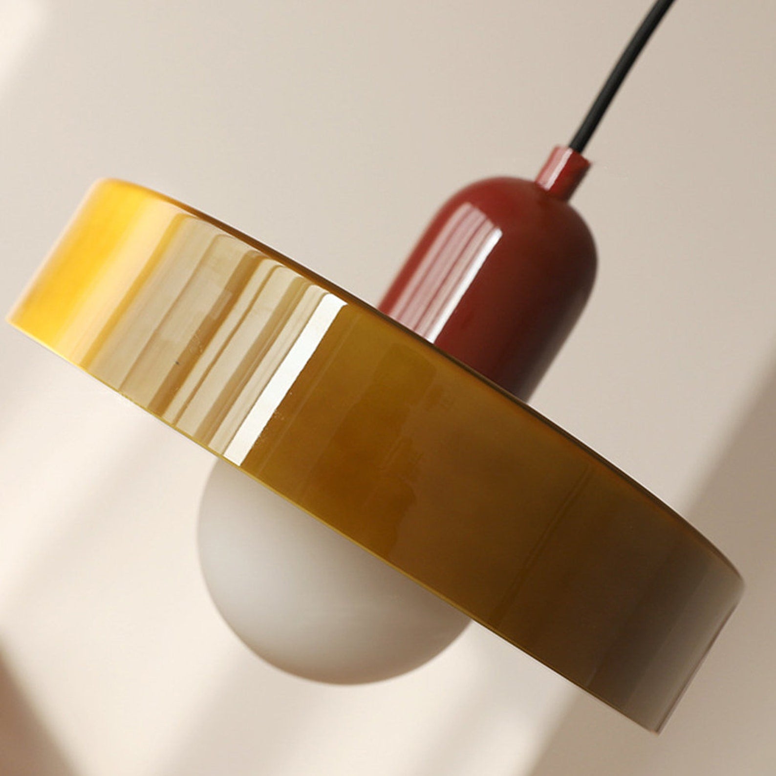 Bauhaus Glass Pendant Lamp