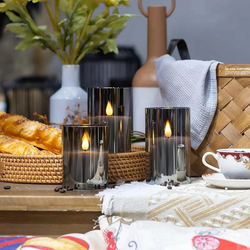 LED Candle Set with Remote Control