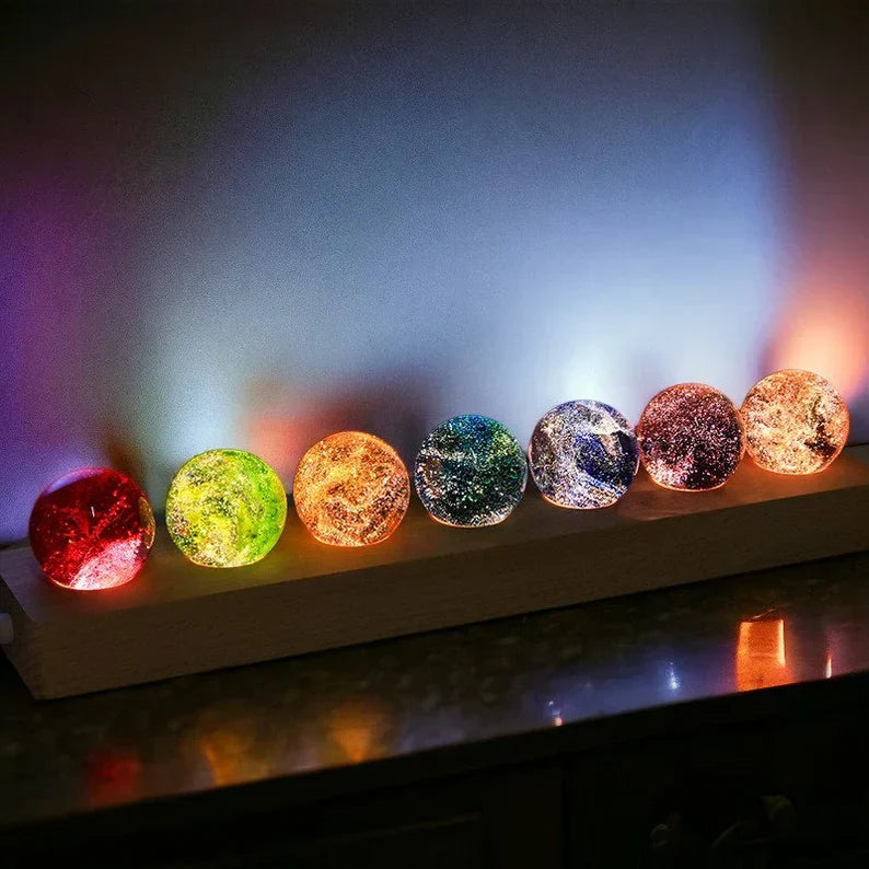 Glowlix Crystal Galaxy Balls