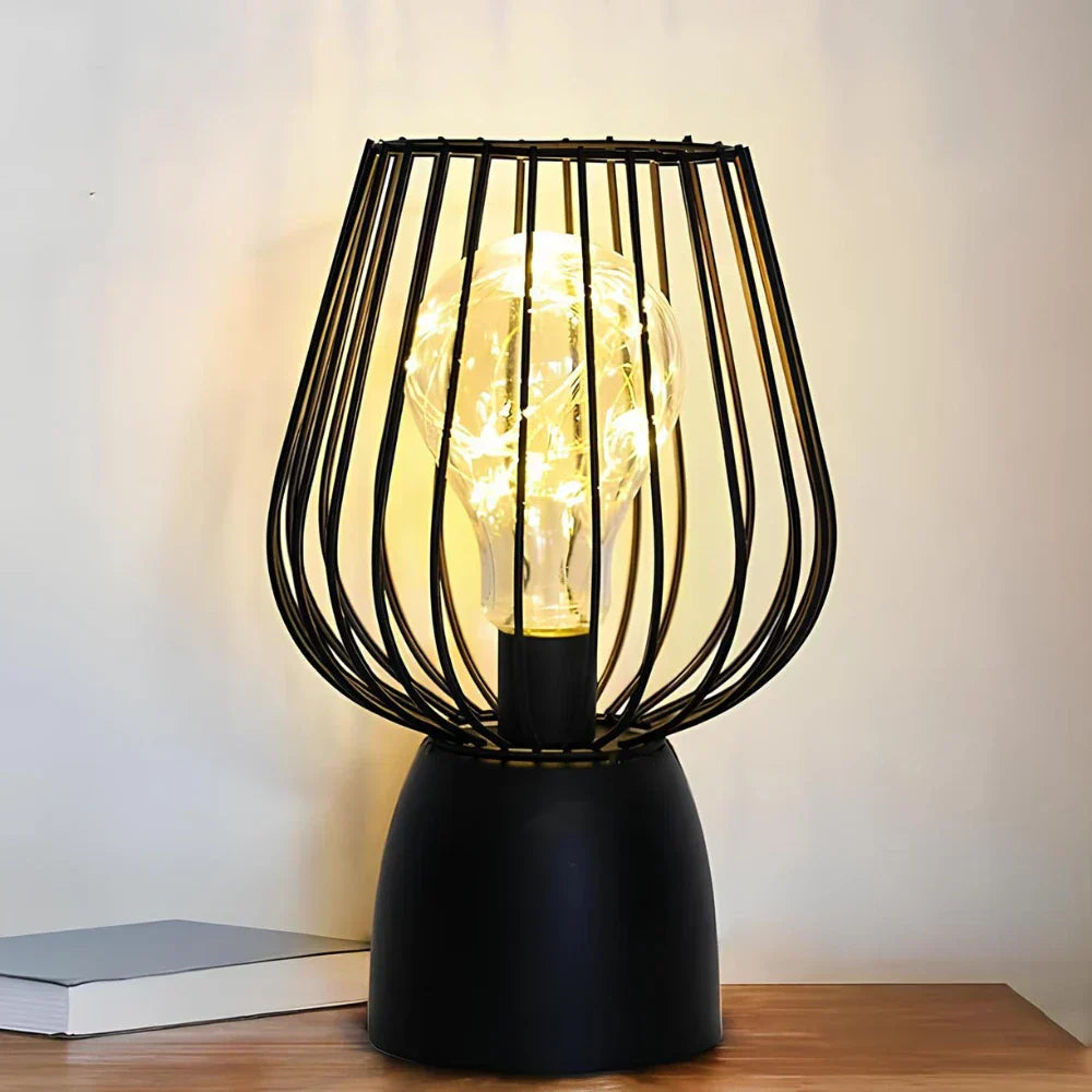 Bright Iron Lamp