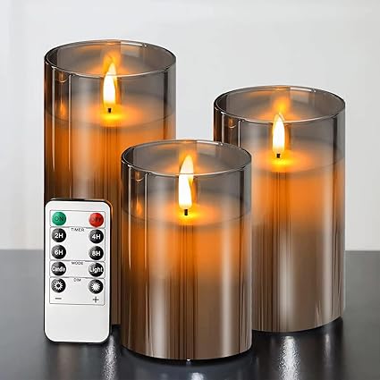 LED Candle Set with Remote Control