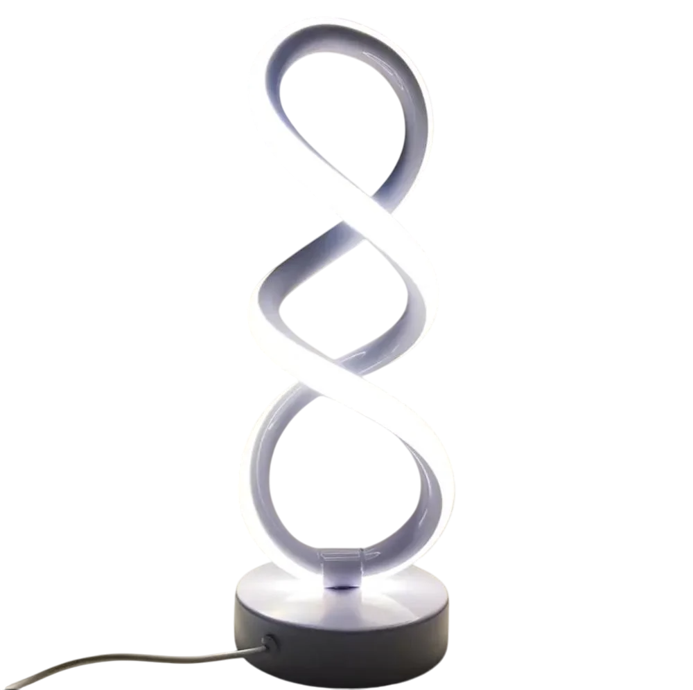 Spiral LED Table Lamp