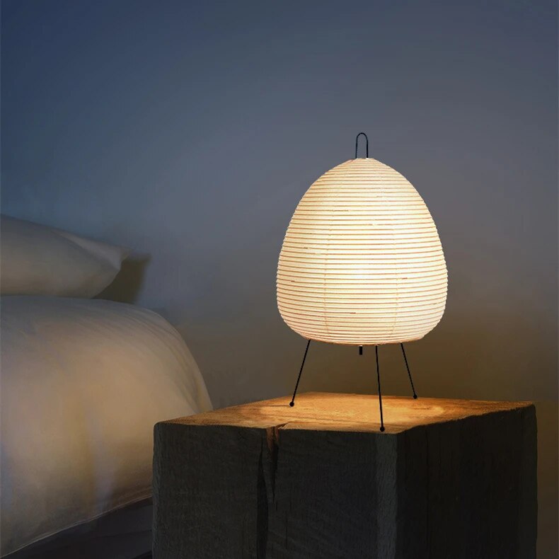 Japanese rice paper lamp