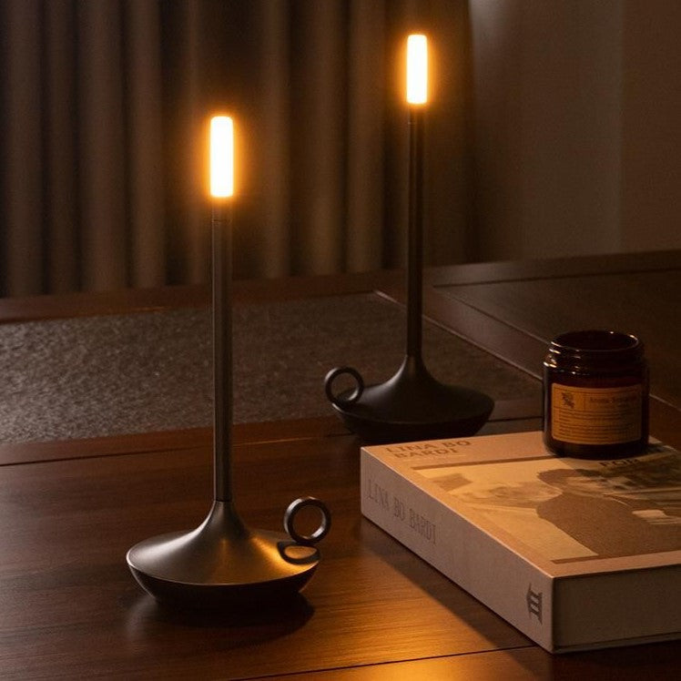 Scandinavian Candle Holder Lamp