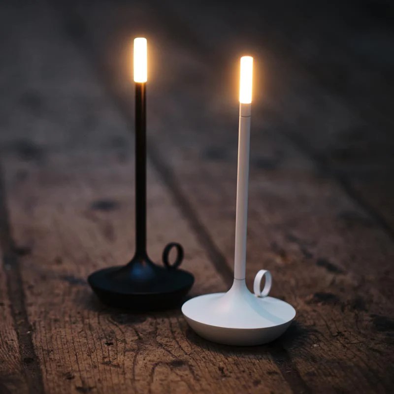 Scandinavian Candle Holder Lamp