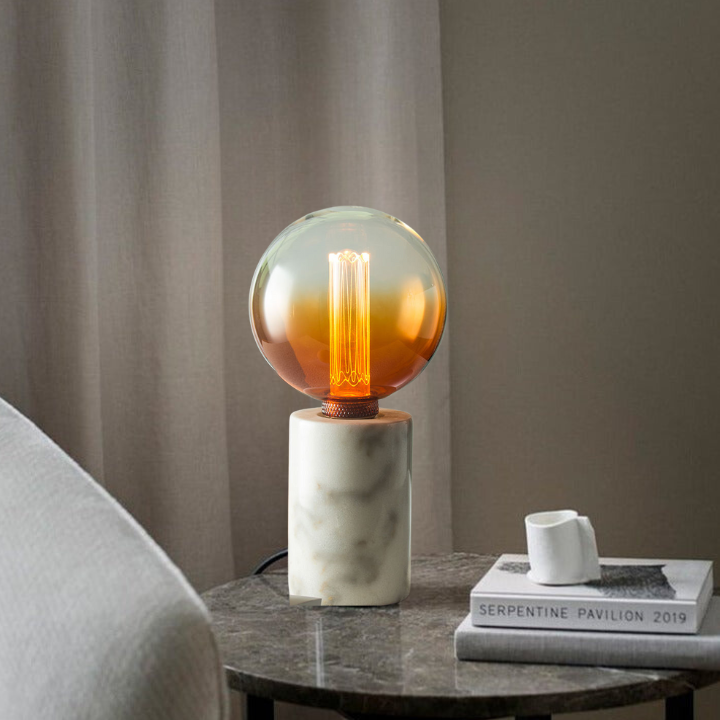 Elegant Marble Desk Lamp