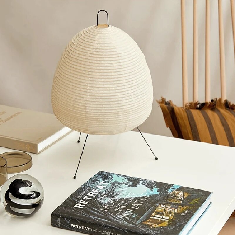 Japanese rice paper lamp