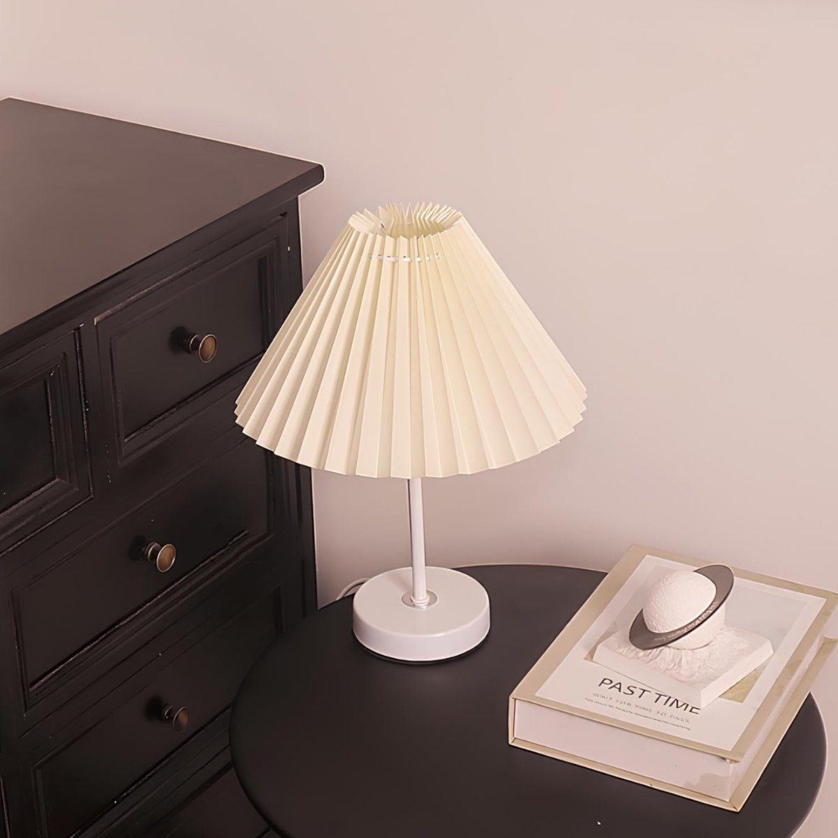 Aethera Pleated Fabric Table Lamp