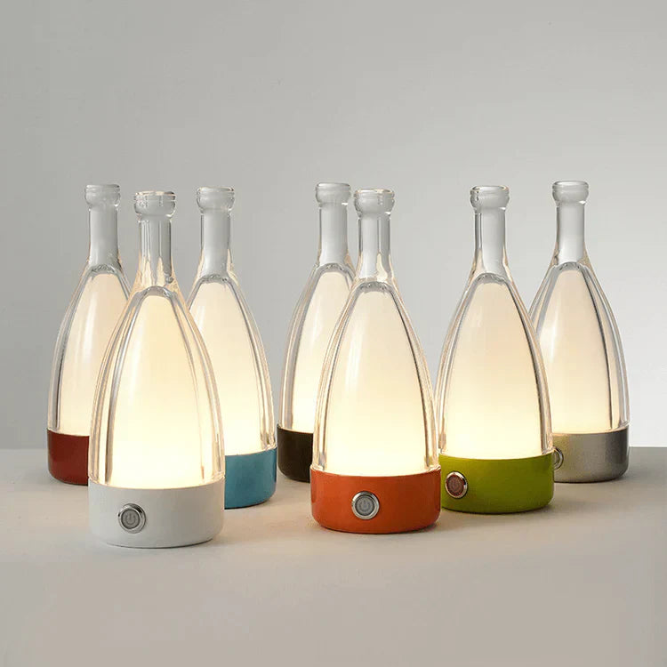 Rechargeable Table Lamp Wine Bottle