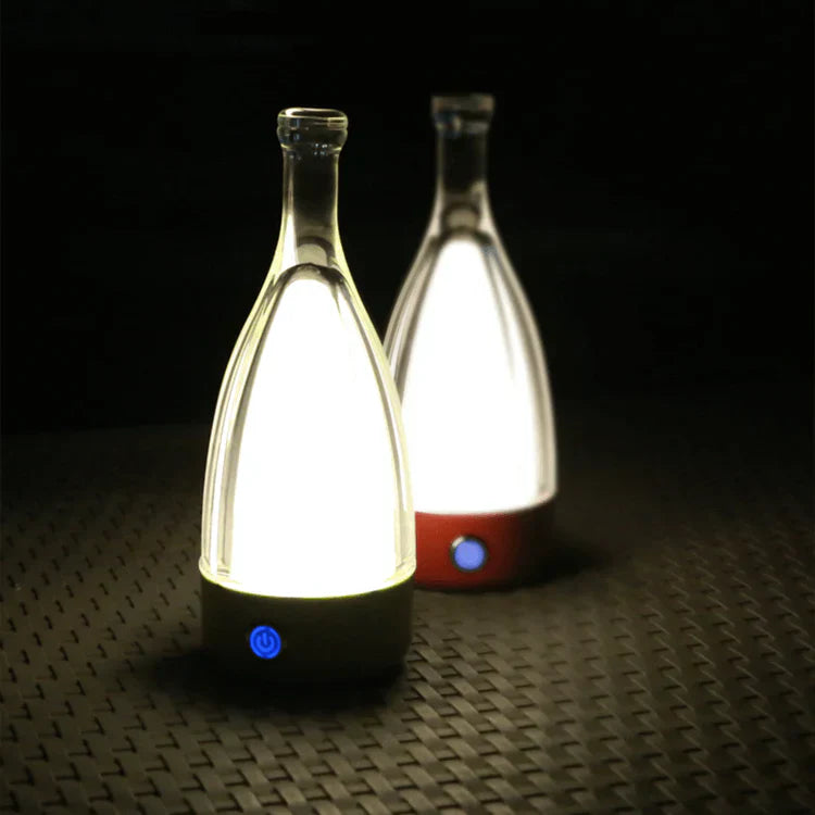 Rechargeable Table Lamp Wine Bottle