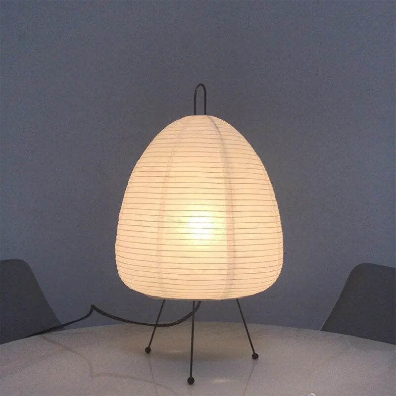 Japanese rice paper lamp