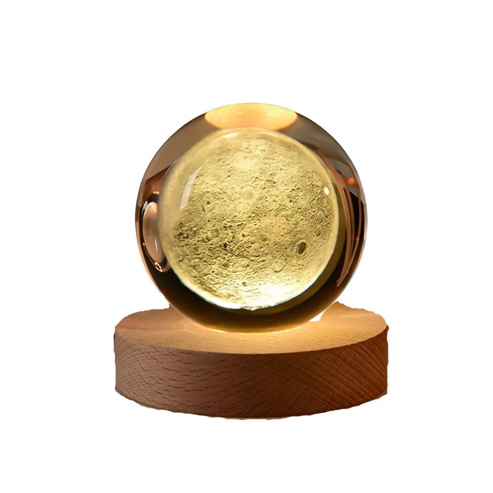 Crystal Clear Solar System Globe