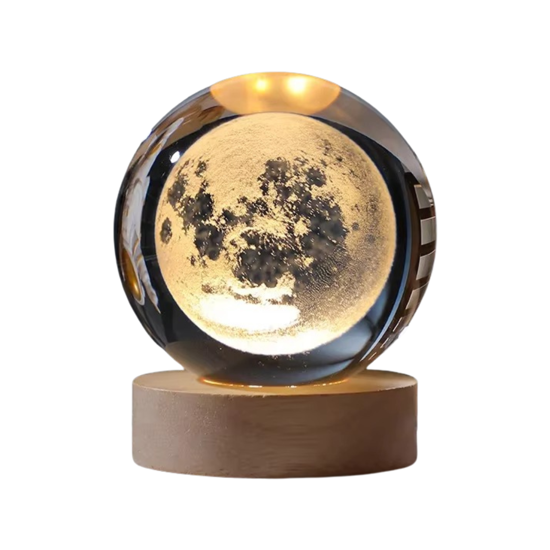 Crystal Clear Solar System Globe