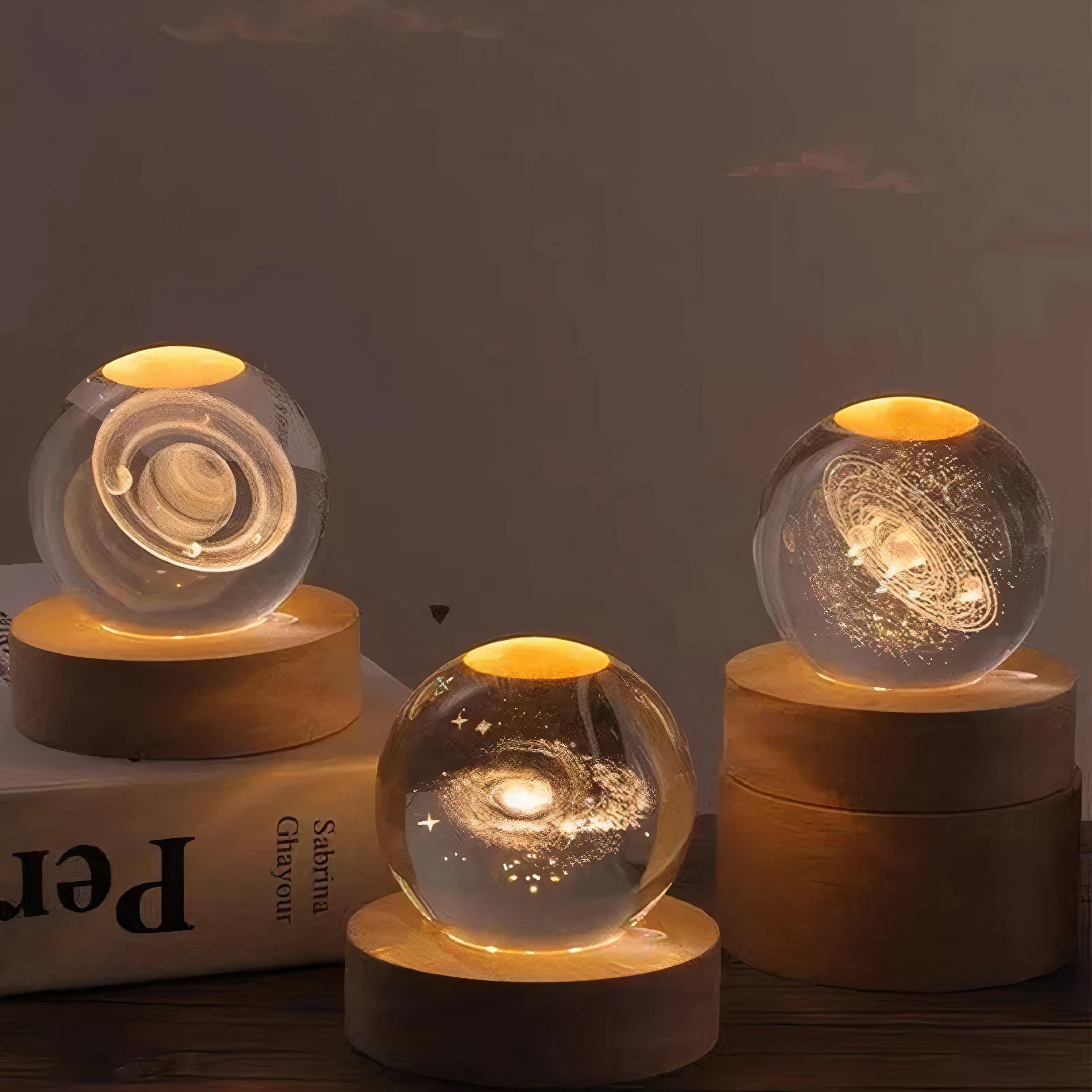 Crystal Clear Solar System Globe