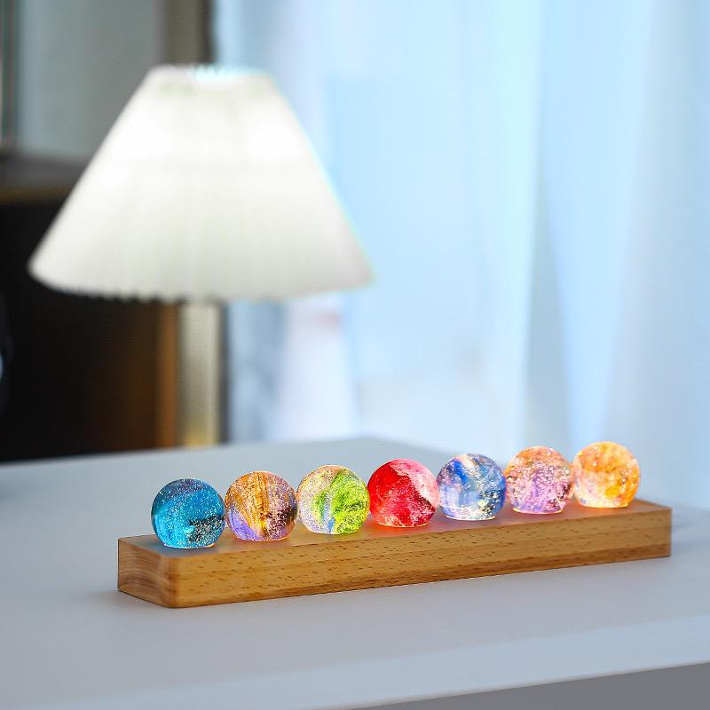 Glowlix Crystal Galaxy Balls