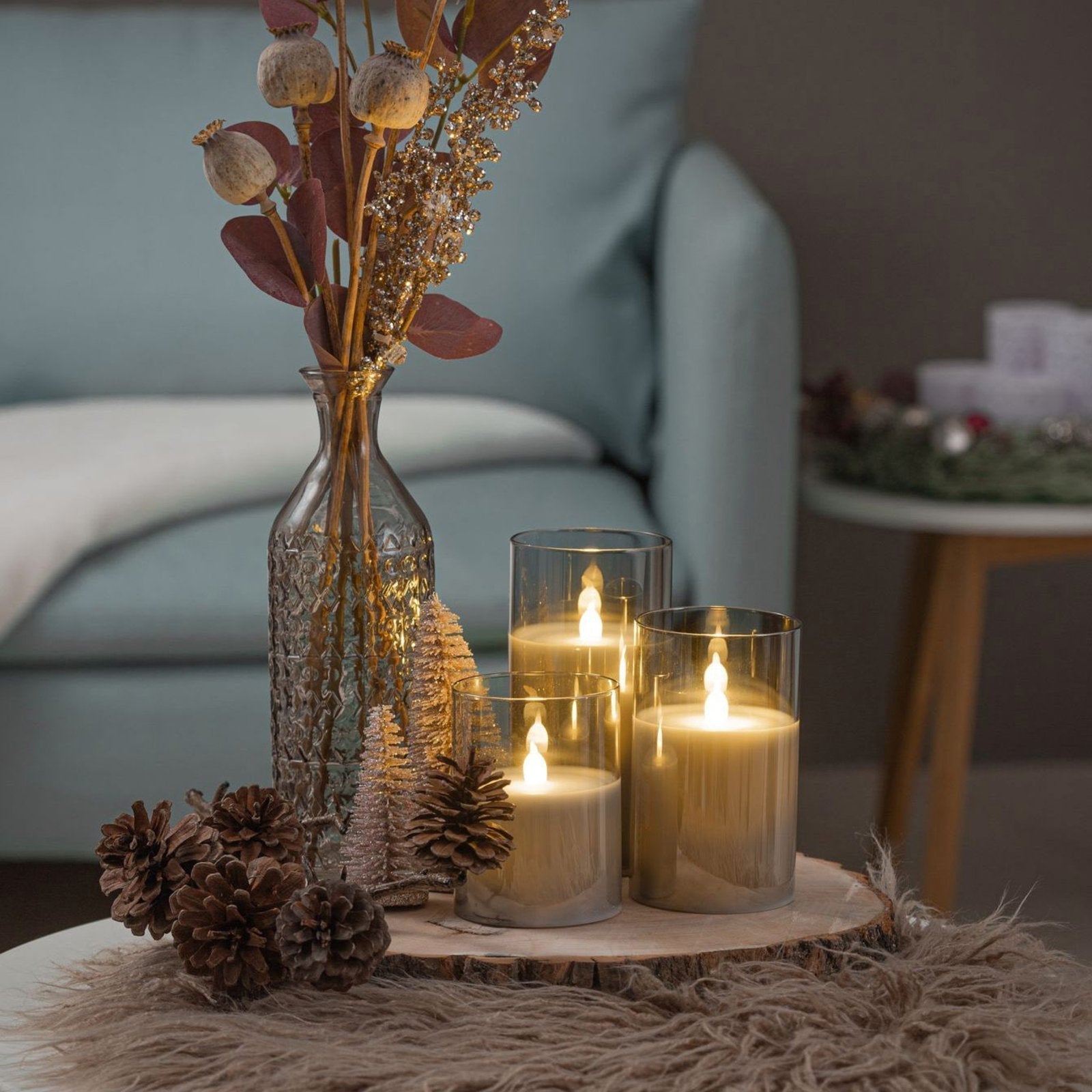 LED Candle Set with Remote Control