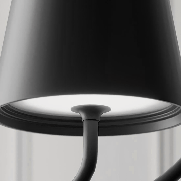 Round LED Pendant Light