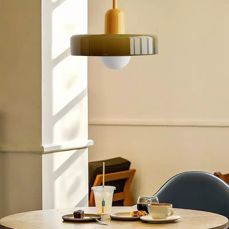 Bauhaus Glass Pendant Lamp