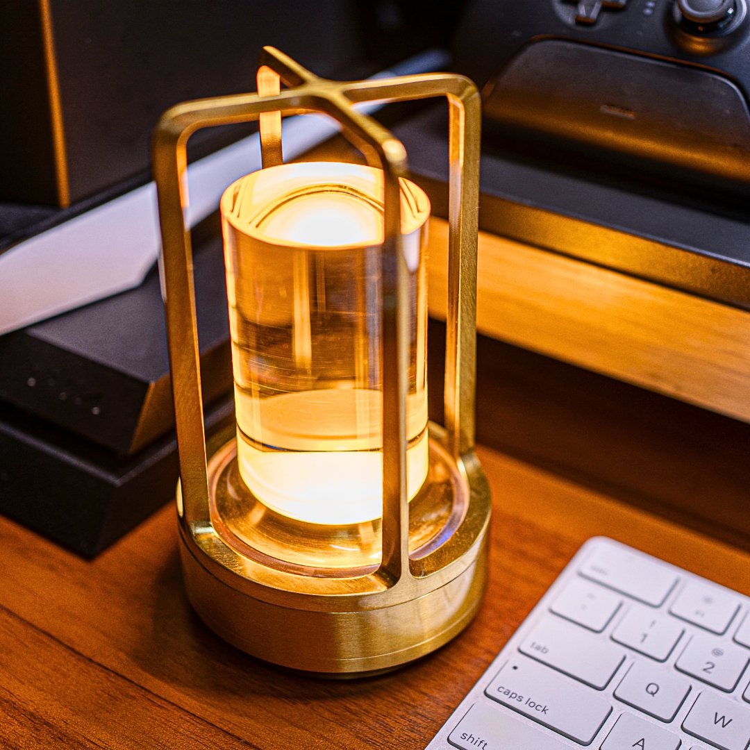 Elegant Crystal Lamp